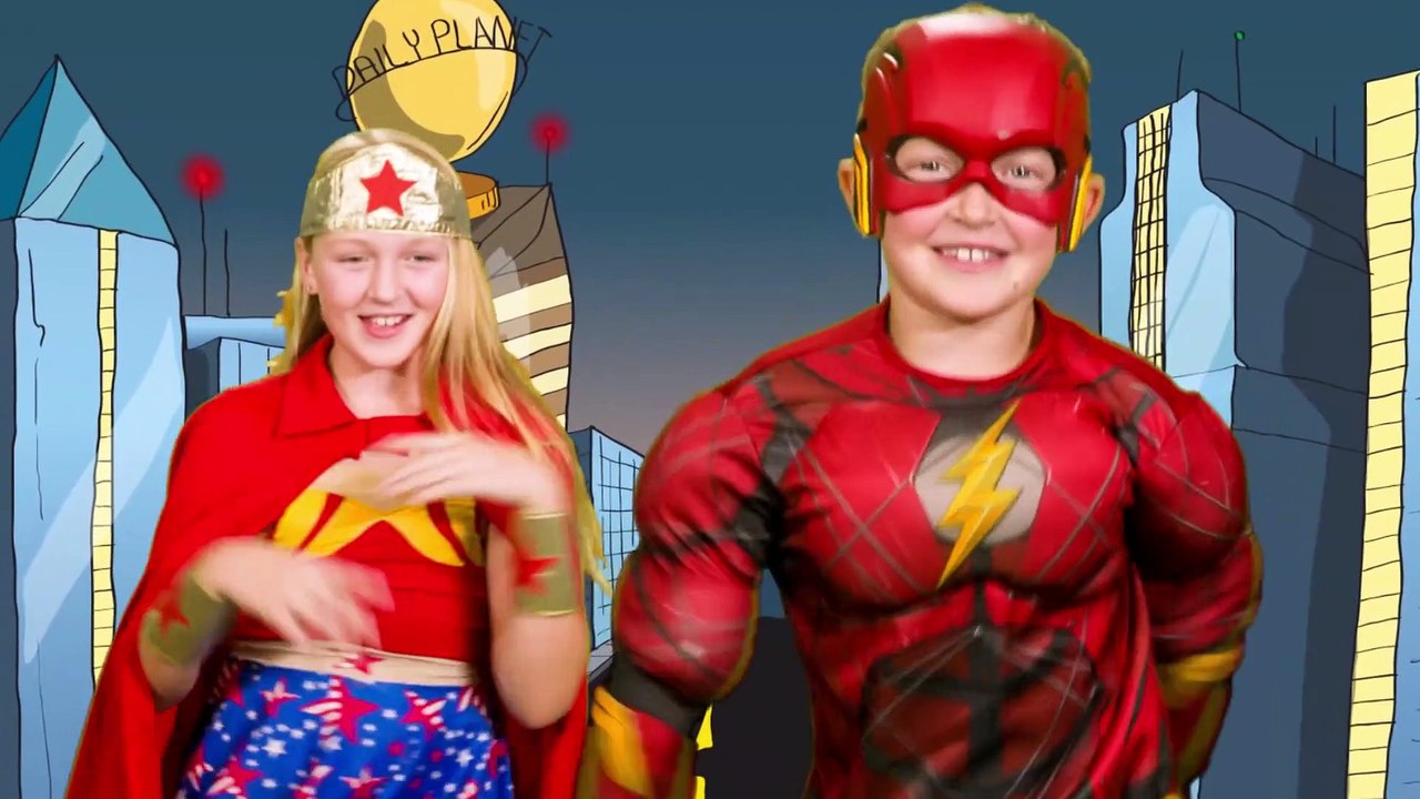 Finger Family Superheros | Kids Songs and Nursery Rhymes | The Mik Maks