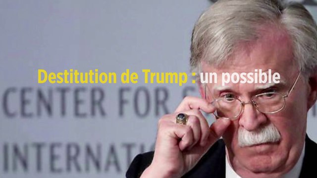 Destitution de Trump : un possible témoignage embarrassant