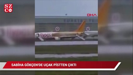 Download Video: İstanbul’da yolcu uçağı pistten çıktı