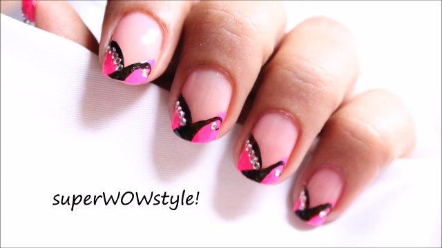 Abstract Nail Art Designs for Beginners - EASY Step by Step Tutorial _ SuperWowStyle (2)