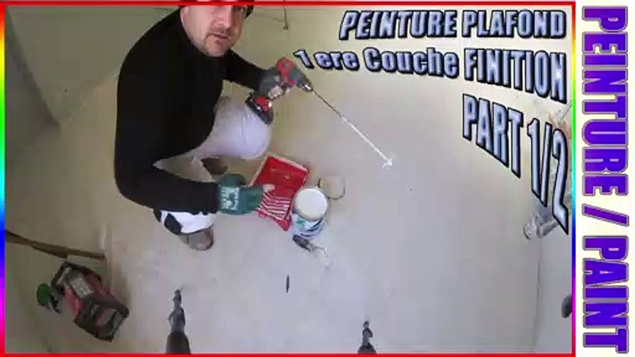 comment peindre un plafond placo peinture application pros astuce zolpan fintion couche intermédiaire 1 ondipur mat_1