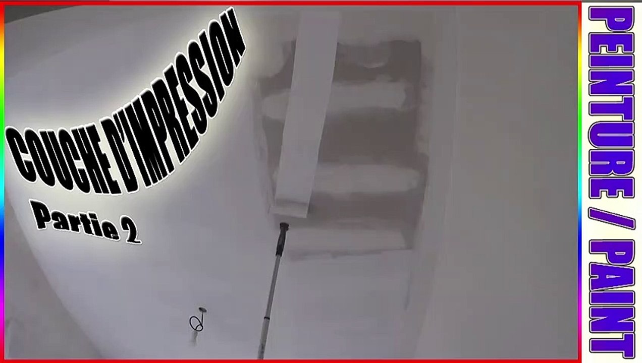 comment peindre un plafond placo sous-couche peinture impression application pros astuce zolpan microtex 12 partie 2