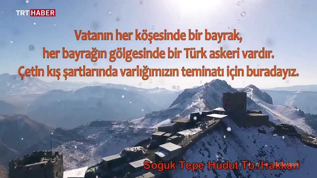 MSB: Çetin kış şartlarında varlığımızın teminatı için buradayız