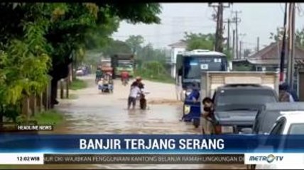 Puluhan Rumah dan Sekolah di Bojonegara Terendam Banjir
