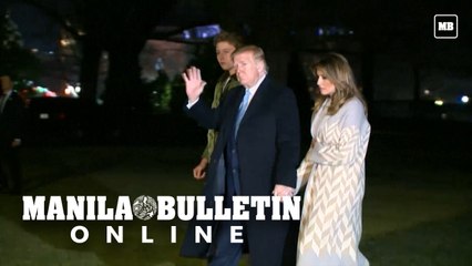 Trump returns to Washington, ready to strike 52 Iranian sites