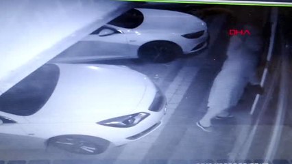 Bursa araç çalıp, iş yerlerinden hırsızlık yapan 2 şüpheli kamerada