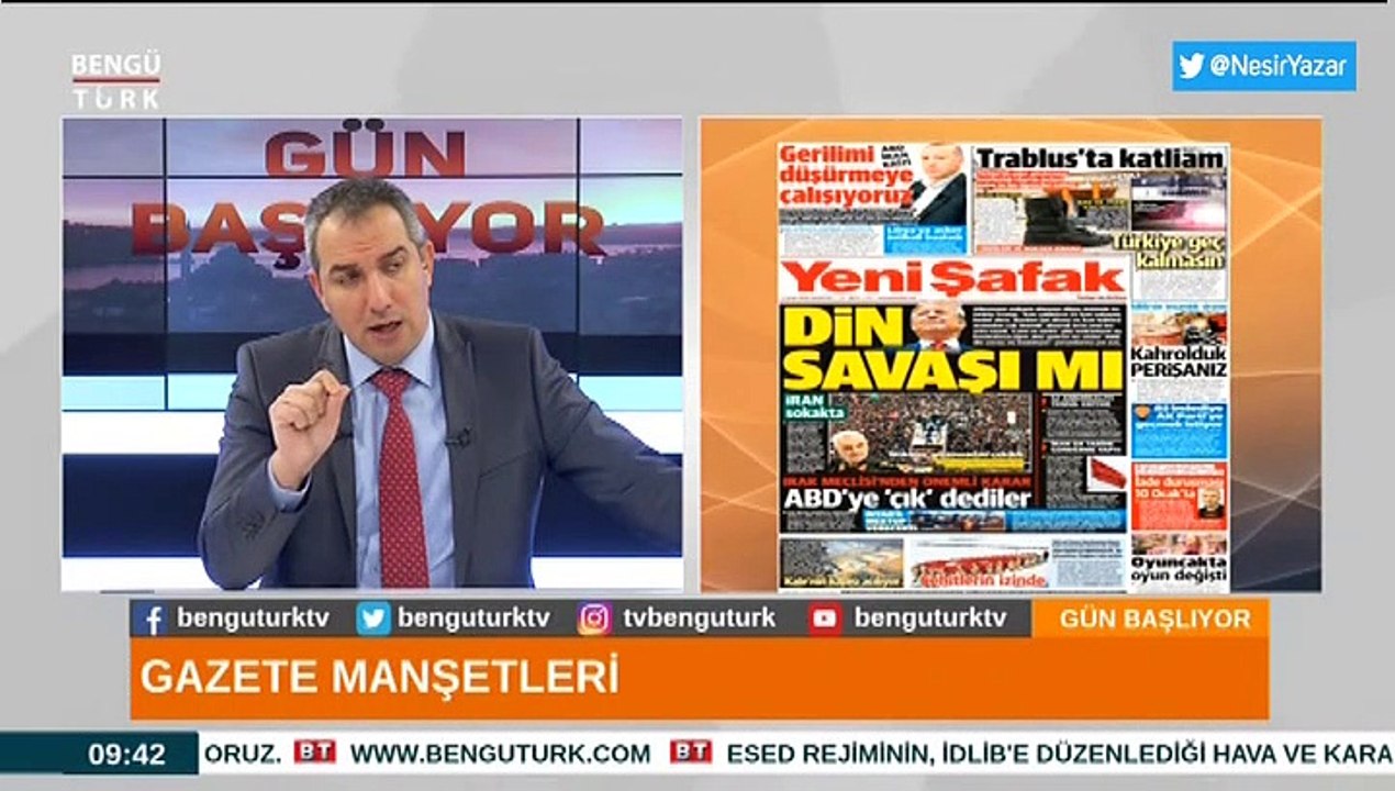 6 OCAK 2020 MUHAMMET KUTLU İLE GÜN BAŞLIYOR