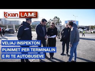 Veliaj inspekton punimet per terminalin e ri te autobuseve