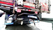 Bolu’da, TEM Otoyolu’nda Trafik Kazası, Kamyonlar Çarpıştı:1 Ölü
