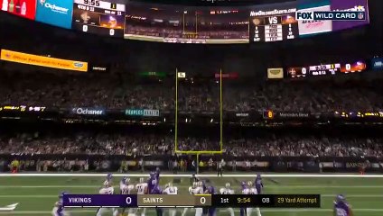 Vikings vs. Saints Wild Card Round Highlights