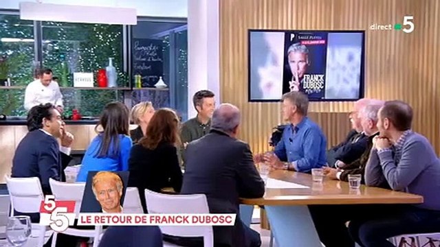 Pourquoi France 5 a décidé de couper en direct Franck Dubosc alors qu'il était en pleine interview dans C à vous ?