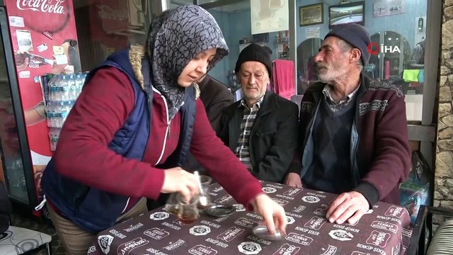 Devlet desteğiyle çay ocağı açan 3 çocuk annesi kadın kendi işinin patronu oldu
