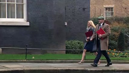 Cabinet arrives at Downing St as Parliament returns