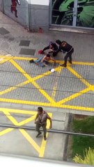 Pelea en el barrio de Salamanca, en Santa Cruz