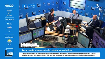 Me Manuel Furet, bâtonnier au barreau de Toulouse