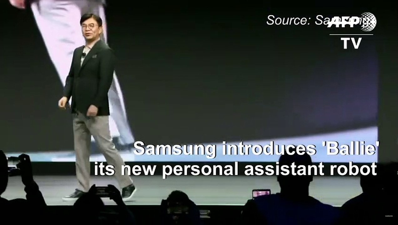 Samsung introduces 'Ballie' the personal assistant robot