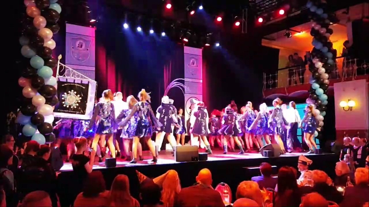 Video Prunksitzung Echte Fründe 4.1.2020  im Ebertbad