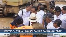 Jokowi Tinjau Lokasi Banjir Bandang Lebak