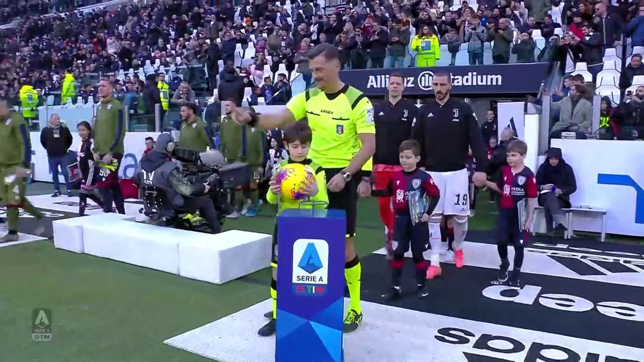 Juventus 4-0 Cagliari _ CR7 scores his first Serie A Hat-trick