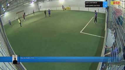 But de Sidiki (7-8) - LES LUSITANOS Vs LES GARS LACTICS - 06/01/20 20:00 - LIGUE 2