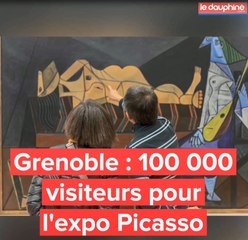 Grenoble : 100 000 visiteurs pour l’expo Picasso