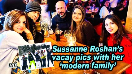 Sussanne Roshan's vacay pics with her 'modern family'