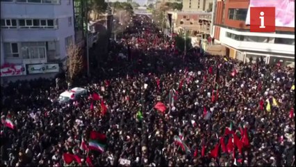 Thousands attend funeral of Qassem Soleimani in his hometown of Kerman
