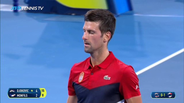 تنس: كأس رابطة المحترفين: ديوكوفيتش يقود صربيا للتأهّل إلى رُبع النهائي