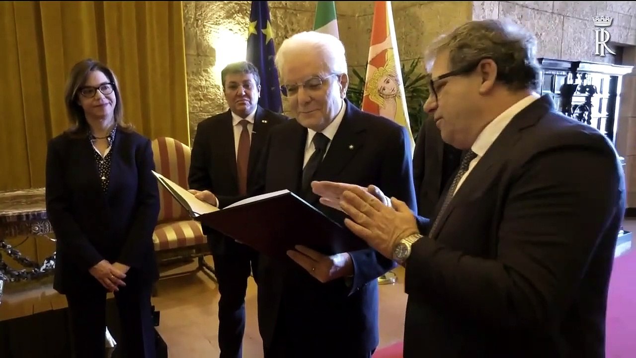 Mattarella - 40^ anniversario della scomparsa di Piersanti Mattarella (06.01.20)