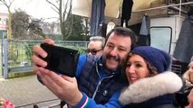 Salvini dal mercato di Soliera (Modena) (07.01.20)