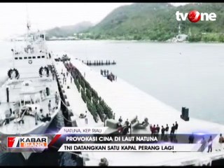 Delapan Kapal Perang RI Bersiaga di Laut Natuna