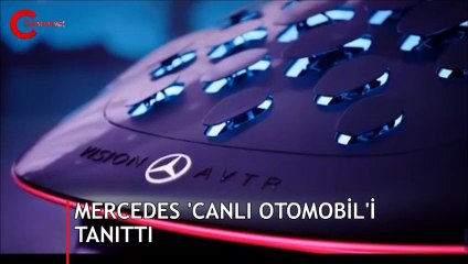 Mercedes, Avatar filminden esinlendi! ''Canlı otomobil'' tanıtıldı
