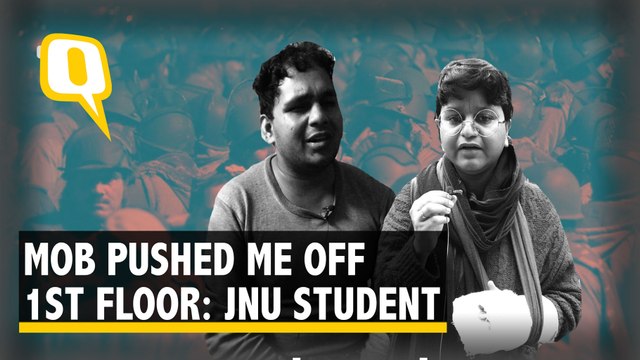 'Pleaded That I'm Blind, But Was Still Beaten': JNU Students Recount Violence | The Quint