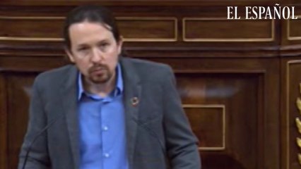 Intervención de Iglesias: "Le pido que tenga firmeza democrática"