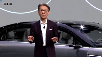 Sony CES 2020'de elektrikli arabasını tanıttı