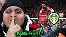 Reactions | Arsenal 1-0 Leeds: Fans clash at the Emirates