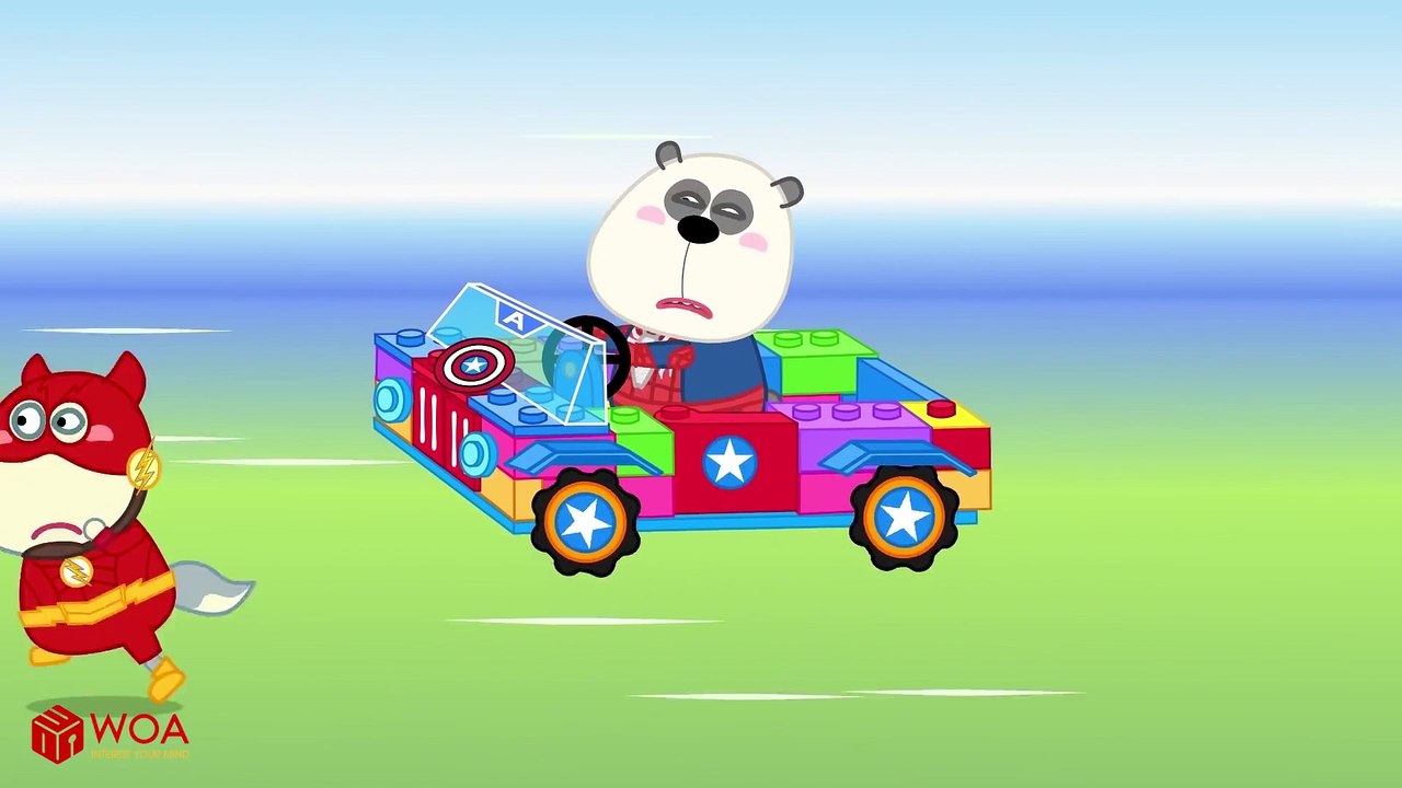 Wolfoo Plays with Giant Rainbow Flowers  Wolfoo Family Kids Cartoon -  video Dailymotion