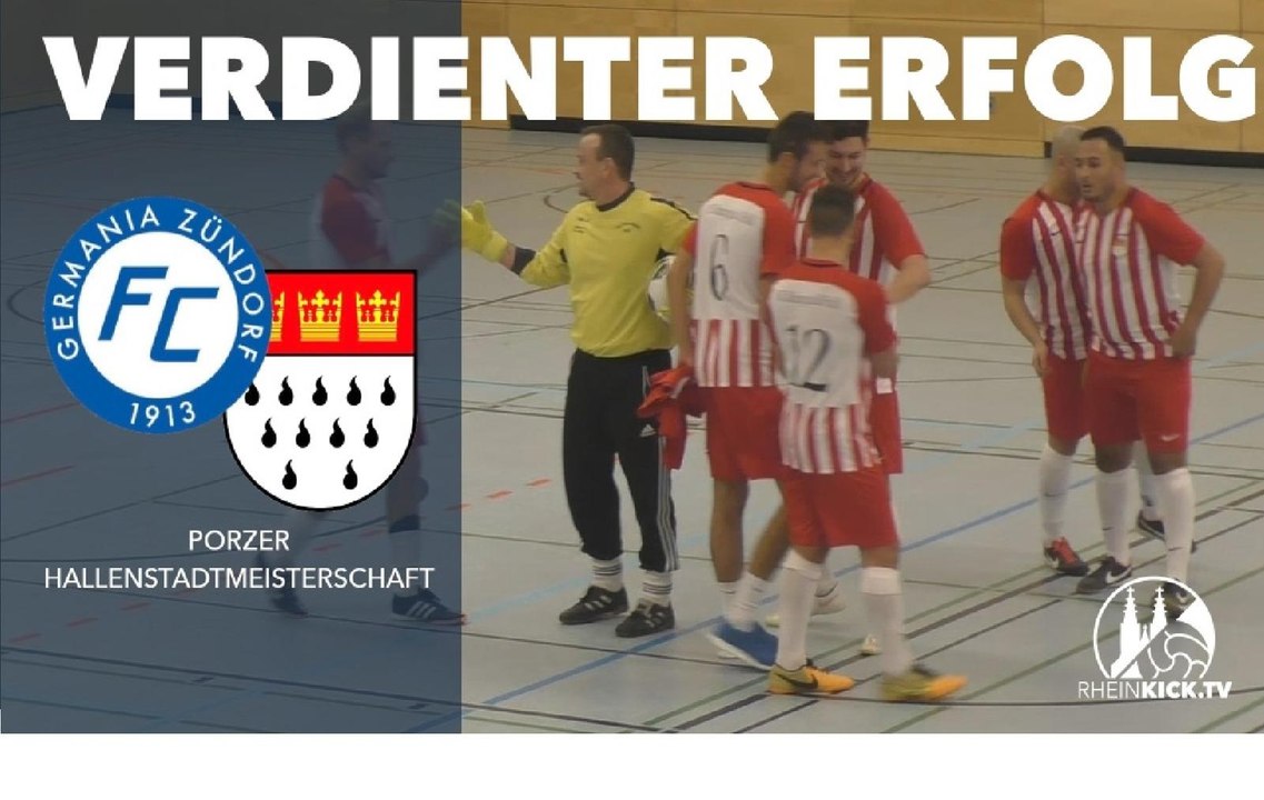 Verdienter Erfolg des Favoriten | FC Germania Zündorf – VfL Rheingold Poll (Porzer Hallenstadtmeisterschaft)