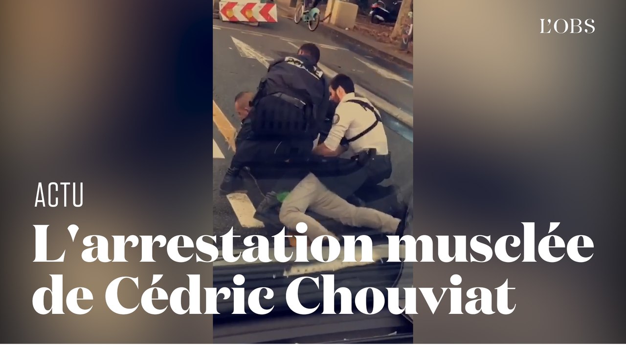 Les images de l'arrestation musclée de Cédric Chouviat, livreur à scooter décédé