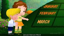 Months of the Year Song (SINGLE) – January February Song - Original Kids Nursery Rhymes | ChuChu TV
