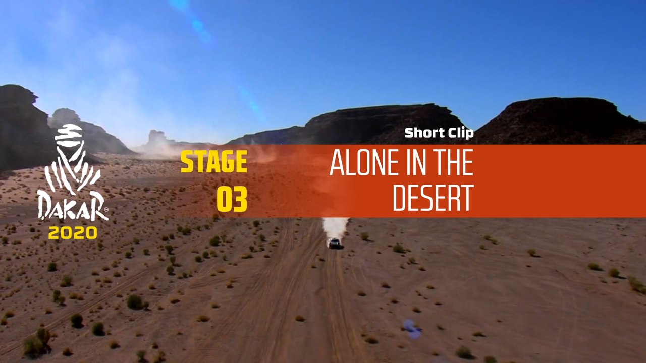 Dakar 2020 - Étape 3 / Stage 3 - Alone in the desert