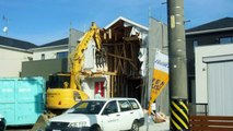 Brand New House Destroyed in Japan!