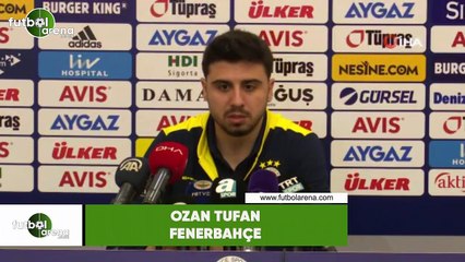 Ozan Tufan: "İkinci yarı lider olmaya çalışacağız"