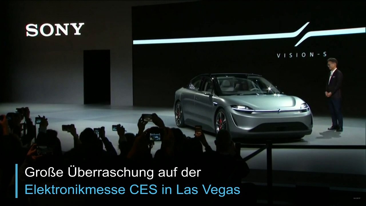 Sony präsentiert E-Auto auf der CES in Las Vegas