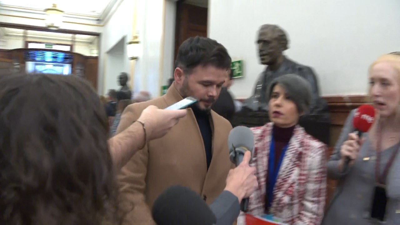 Rufián espera que la investidura salga adelante