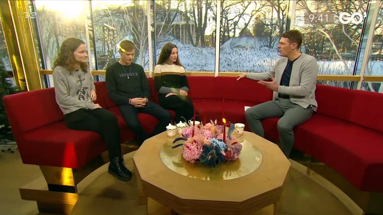 Interview med Joesphine, Albert og Cecilie | Tinka Julekalender | Go Morgen Danmark | TV2 Danmark