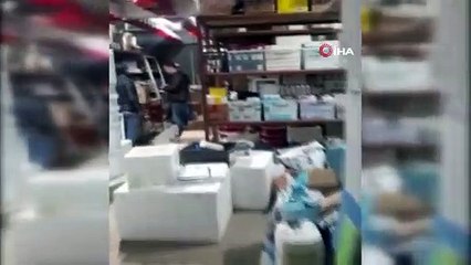 Antalya'da 26 bin 640 kutu tıbbi ürüne el konuldu