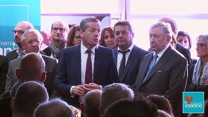 Vœux de Bruno Belin au Futuroscope