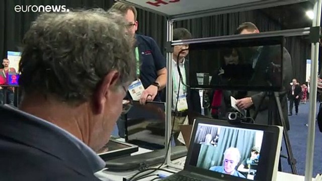 شاهد: غشاء افتراضي يقي من أشعة الشمس جديد معرض الالكترونيات في لاس فيغاس