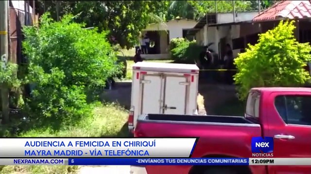 Audiencia a femicida en Chiriquí - Nex Noticias